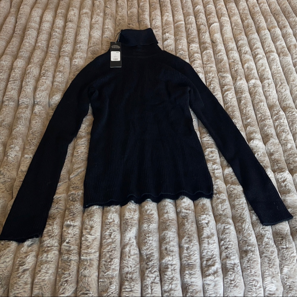 Fashion Nova Black Long Sleeve Top